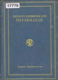 Image of Beknopt Leerboek der Physiologie; Buku Panduan Singkat Fisiologi