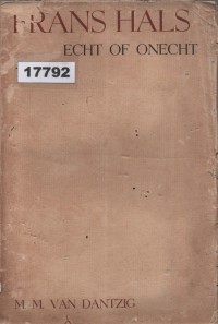 Image of Frans Hals: Echt of Onecht; Frans Hals: Asli atau Palsu