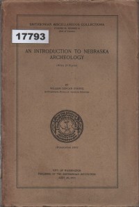 Image of An Introduction to Nebraska Archeology; Pengantar Arkeologi Nebraska