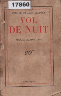 Image of Vol de Nuit; Penerbangan Malam