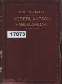 Image of Inleiding tot het Nederlandsch Handelsrecht; Pengantar Hukum Dagang Belanda