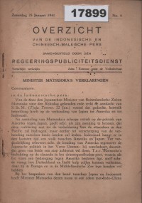 Image of Overzicht van de Indonesische en Chineesch-Maleische Pers; Ikhtisar Pers Indonesia dan Cina-Melayu