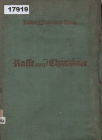 Image of Rasse und Charakter; Ras dan Karakter