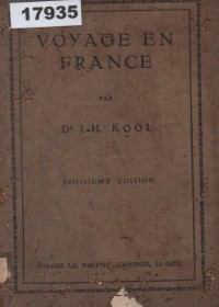 Image of Voyage en France; Perjalanan ke Prancis