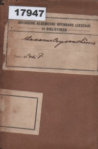 Image of Madame Chrysanthème; Nyonya Krisantemum