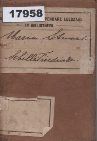 Image of Maria Stuart. Ein Trauerspiel; Maria Stuart. Sebuah Drama Tragedi