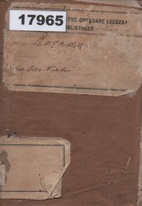 Image of Rosada. Tropendrama in 3 Acten; Rosada. Drama Tropis dalam 3 Babak