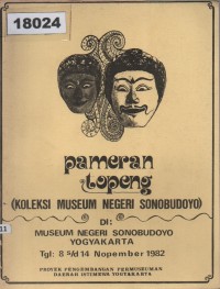 Image of Pameran Topeng (Koleksi Museum Negeri Sonobudoyo)