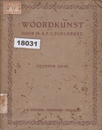 Image of Seni Kata; Woordenkunst