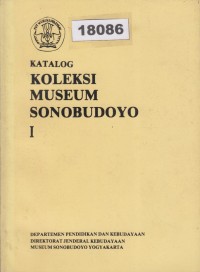 Image of Katalog Koleksi Museum Sonobudoyo I