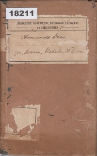 Image of Armando Dias, of Twaalf Jaren van Misdaad en Wraak; Armando Dias, atau Dua Belas Tahun Kejahatan dan Pembalasan