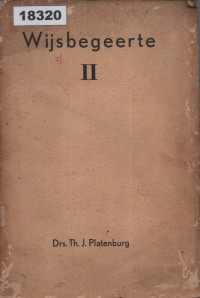 Image of Wijsbegeerte; Filsafat