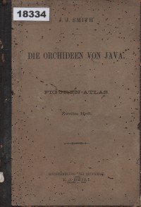 Image of Die Orchideen Von Java; Orkid-orkid Jawa