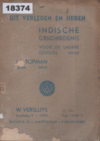 Image of Uit Verleden en Heden: Indische Geschiedenis voor de Lagere School; Dari Masa Lalu dan Sekarang: Sejarah Indonesia untuk Sekolah Dasar