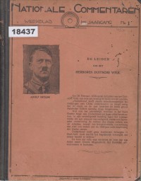 Image of De Leider van het Herboren Duitse Volk; Pemimpin dari Bangsa Jerman yang Diperbarui