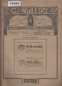 Image of De Bestuurs Gids voor Inlandsche Ambtenaren; Panduan Administrasi untuk Pegawai Pemerintah Pribumi