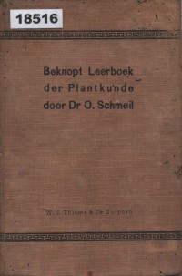 Image of Beknopt Leerboek der Plantkunde; Buku Panduan Singkat tentang Ilmu Tumbuhan