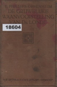 Image of De Gruwelijke Waanvoorstelling van Dr. Londe; Ilusi Mengerikan dari Dr. Londe