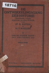 Image of De Ontwikkelingsgang der Historie; Perkembangan Sejarah