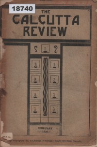 Image of The Calcutta Review; Tinjauan Calcutta