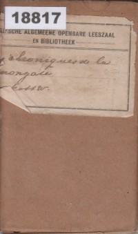 Image of Les Chroniques de la Canongate: The Chronicles of the Canongate; Kronik-Kronik Canongate: Kisah-Kisah dari Canongate