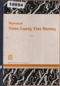 Image of Wawacan Nimu Luang Tina Burang