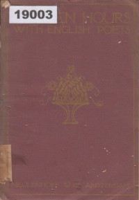 Image of Golden Hours with English Poets; Jam Emas bersama Para Penyair Inggris