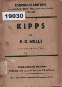 Image of Kipps: The Story of a Simple Soul; Kipps: Kisah Sebuah Jiwa Sederhana