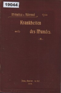 Image of Die Krankheiten des Mundes; Penyakit Mulut