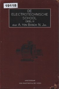 Image of Toestellen in Gebruik bij de Sterkstroomtechniek (Gelijk- en Wisselstroom); Perangkat yang Digunakan dalam Teknik Arus Kuat (Arus Searah dan Arus Bolak-balik)
