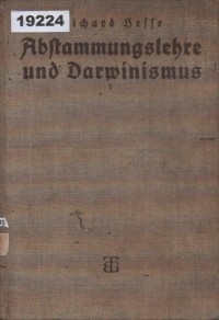 Image of Abstammungslehre und Darwinismus; Teori Evolusi Darwin