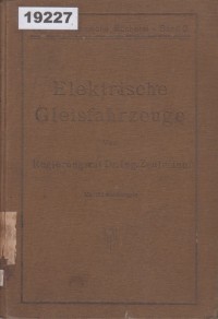 Image of Elektrische Gleisfahrzeuge; Kereta Api Listrik