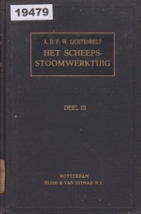 Image of Het Scheepsstoomwerktuig; Peralatan Mesin Uap Kapal