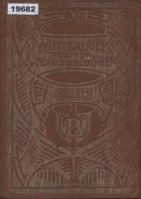 Image of Winterboek van de Wereldbibliotheek 1923-1924; Buku Musim Dingin Perpustakaan Dunia 1923-1924