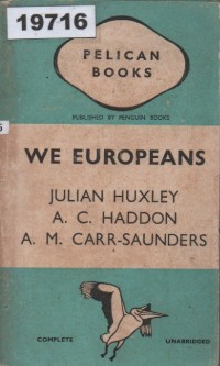 Image of We Europeans: A Survey of 