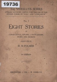 Image of Eight Stories; Delapan Cerita