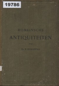 Image of Römische Antiquitäten; Antiquitas Romawi