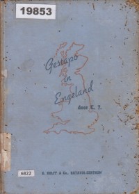 Image of E 7” Gestapo in Engeland: een historisch spionnage-verhaal; Gestapo “E 7” di Inggris: Sebuah Kisah Spionase Bersejarah