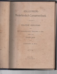 Image of Geïllustreerd Nederlandsch Conservenboek; Buku Pengawetan Makanan Belanda Bergambar