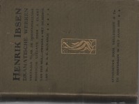 Image of Dramatische Werken; Karya Drama Henrik Ibsen