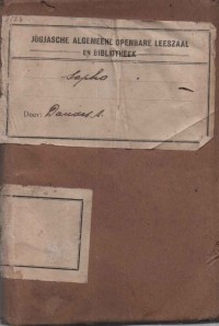 Image of Sapho: Mœurs Parisiennes; Sapho: Adat Istiadat Paris